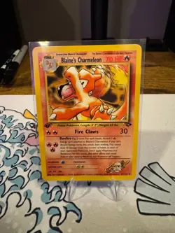Pokemon Card Blaine's Charmeleon 1st Edition Uncommon Gym Challenge 31/132 - Image 1