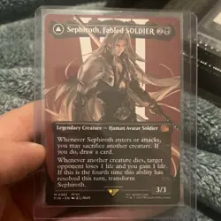 Square Enix Wizards Sephiroth Legendary Creature FFVII English Cards Lot 2025 - Image 1