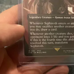 Square Enix Wizards Sephiroth Legendary Creature FFVII English Cards Lot 2025 - Image 3