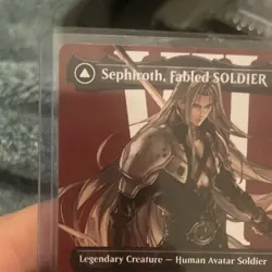 Square Enix Wizards Sephiroth Legendary Creature FFVII English Cards Lot 2025 - Image 4