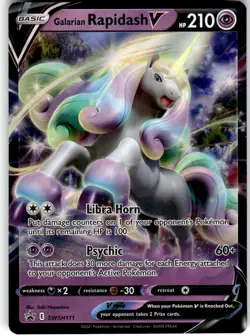 Galarian Rapidash V - Promo SWSH: Sword & Shield Promo Cards SWSH111 LP - Image 1