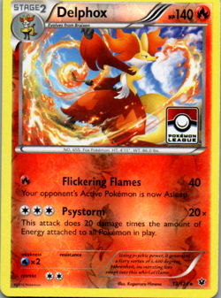 Delphox - 13/124 (Pokemon League) Promo League & Championship Cards 013/124 LP - Image 1
