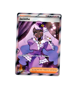 Pokemon Perfect Order JACINTHE Trainer 110/088 Full Art Ultra Rare Card MINT-NM - Image 1