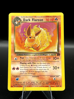 (NM) Dark Flareon 35/82 Team Rocket Pokemon TCG Card 330a-101-102 - Image 3