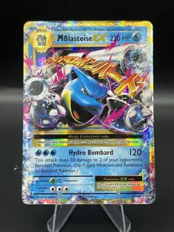 (NM) M Blastoise EX 22/108 XY Evolutions Pokemon TCG Card 330a-38 - Image 1
