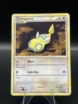 (NM) Dunsparce 41/123 HGSS Uncommon Pokemon TCG Card 330a-116 - Image 1