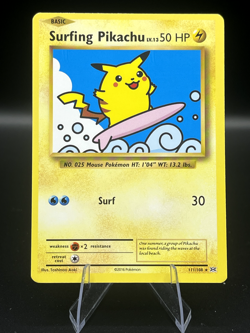 (NM) Surfing Pikachu 111/108 Rare XY Evolutions Pokemon TCG Card 319a-38 - Image 3