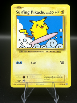 (NM) Surfing Pikachu 111/108 Rare XY Evolutions Pokemon TCG Card 319a-38 - Image 5