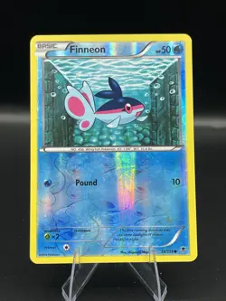 (NM) Finneon Reverse Holo 18/119 XY Phantom Forces Pokemon TCG Card 317a-44 - Image 1