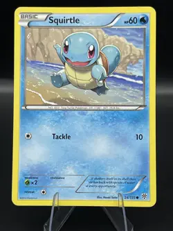(MP) Squirtle 24/135 Plasma Storm Pokemon TCG Card 327a-76 - Image 1