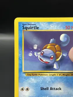(HP) Squirtle 68/82 Team Rocket Pokemon TCG Card SEE PICS - 327a-81 - Image 2