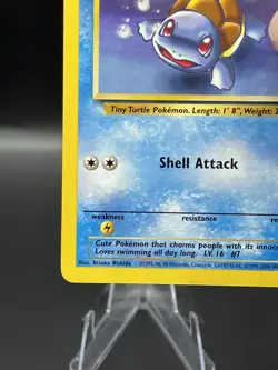 (HP) Squirtle 68/82 Team Rocket Pokemon TCG Card SEE PICS - 327a-81 - Image 3