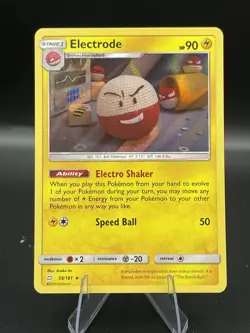 (NM) Electrode Holo Rare 39/181 Team Up Pokemon TCG Card 330a-35 - Image 1