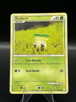 (NM) Sunkern 85/123 Common Heart Gold Soul Silver Pokemon TCG Card 330a-74 - Image 1