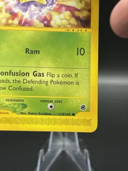 K(NM) Koffing 114/165 Common Expedition Pokemon TCG Card 330a-88 - Image 5