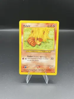 (MP) Vulpix Neo Destiny 91/105 Pokemon TCG Card - Image 1