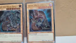 Yugioh Ultimate Lot! Blue Eyes White Dragon & Dark Magician! LP - MP - Image 3