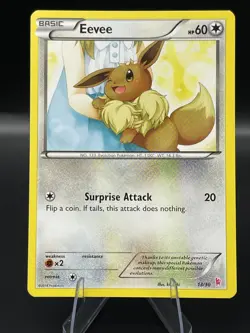 (NM) Eevee 13/30 Pokemon XY Trainer Kit Sylveon Pokemon TCG Card 327a-107 - Image 1