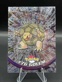 (NM) Golem 2000 Topps Chrome #76 Pokemon Card 330a-13 - Image 2