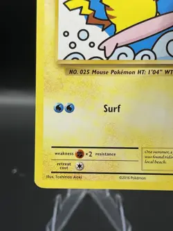 (NM) Surfing Pikachu 111/108 XY Evolutions Rare Pokemon TCG Card 330a-33 - Image 4