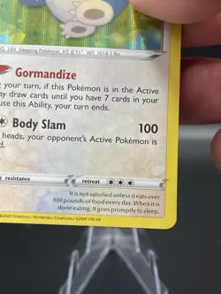 (LP) Snorlax 131/185 Reverse Holo Vivid Voltage Pokemon TCG Card 330a-34 - Image 5