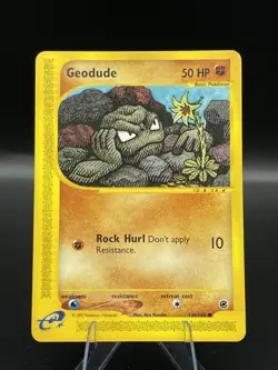 (NM) Geodude 110/165 Expedition Pokemon TCG Card 330a-63 - Image 1