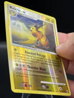 (LP) Raichu Reverse Holo 77/99 Rare Pokemon Arceus TCG Card 330a-66 - Image 4