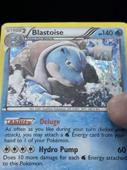 (MP) Blastoise 16/101 Rare Plasma Blast Cosmo Holo Pokemon TCG Card 330a-83 - Image 3