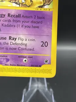 (LP) Kadabra 84/165 Uncommon Expedition Pokemon TCG Card 330a-91 - Image 5