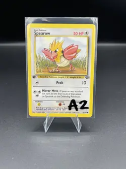 (NM) Spearow 1st ed Jungle Pokemon TCG Card 62/64 Common WOTC a2 - Image 3