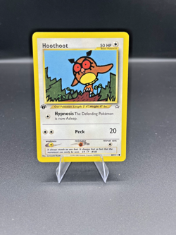 (NM) Hoothoot 1st ed Neo Genesis 60/111 Pokemon TCG Card - Image 1