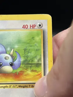 (MP) Dratini 1st ed Rocket 53/82 Team Rocket Pokemon TCG Card 327a-35 - Image 5