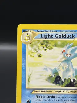 (LP) Light Golduck 47/105 Uncommon Neo Destiny Pokemon TCG Card 330a-81 - Image 3