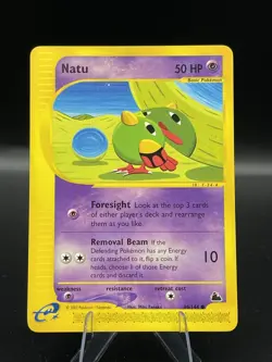 (NM) Natu 80/144 Common Skyridge Pokemon TCG Card 330a-92 - Image 1