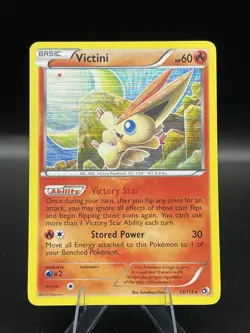 (LP) Victini Holo 23/113 Legendary Treasures Pokemon TCG Card 330a-94 - Image 1