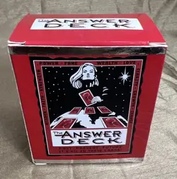 The Answer Deck: Past Present Future 73 Prophecy Cards - 1998 Full Box Set - Image 1