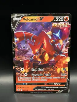 Volcanion V 025/198 - Pokemon Chilling Reign Card - NM - Image 1