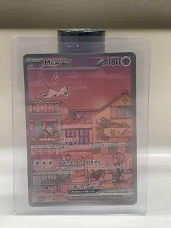 Mew EX 053 Scarlet & Violet Promo Holo Pokemon TCG Card NM Condition - Image 1