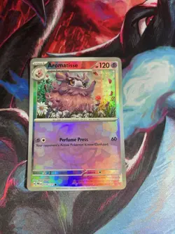 Pokemon TCG Aromatisse 39/131 Master Ball Reverse Holo Card NM - Image 1