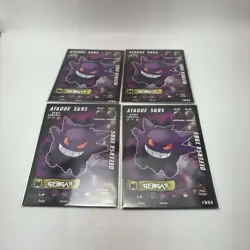 2024 Pokemon Peru Mega Evolution Gengar Card x4 #094 - Image 3