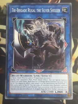 Yugioh: Tri-Brigade Rugal The Silver Sheller - PHRA-EN047 Common 1st Edition NM - Image 1