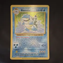 Pokemon Blastoise 003/034 Trading Card Game Classic Collection Holo 100 HP Eng - Image 1