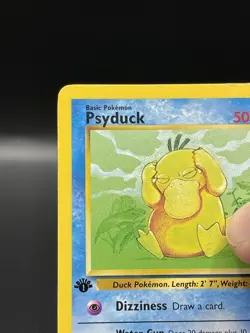 (NM) Psyduck 1st ed 65/82 Team Rocket Pokemon TCG Card 330a-122 - Image 3