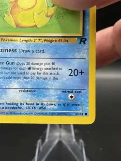 (NM) Psyduck 1st ed 65/82 Team Rocket Pokemon TCG Card 330a-122 - Image 5