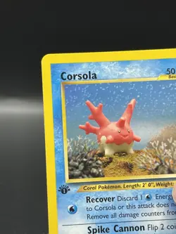 (NM) Corsola 1st ed 37/75 Neo Discovery Pokemon TCG Card 330a-124 - Image 3
