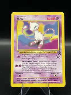 (NM) Mew Black Star Promo 8 Pokemon TCG Card 330a-129 - Image 1