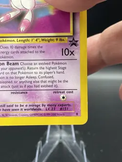 (NM) Mew Black Star Promo 8 Pokemon TCG Card 330a-129 - Image 5