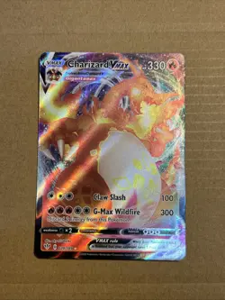 Pokemon TCG Charizard VMAX Darkness Ablaze Ultra Rare Card 20/189 NM Condition - Image 1
