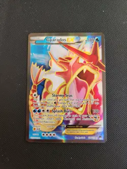 Gyarados EX Full Art Ultra Rare 114/122 Breakpoint Holo Pokemon Card English - Image 1