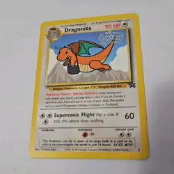 Dragonite 5 Vintage WotC Wizards Black Star Promo Pokemon Card - Image 1